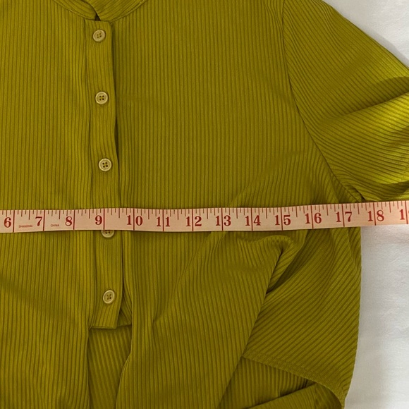 Elegant Lime Green Midi Cider Dress Size XL. - Picture 13 of 15